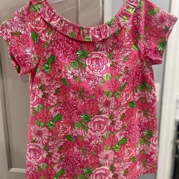 Lily Pulitzer Kipper Lapis Top woman size 2 - Picture 9 of 9